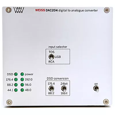 Weiss Engineering DAC204 D/A Converter (Demo Deal) • $2780