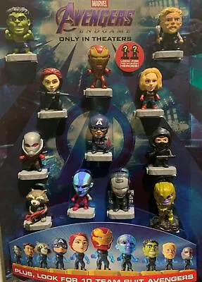 McDonalds Marvel Avengers Endgame Happy Meal 2019 Pick Figure Loose Or Sealed • $2.79