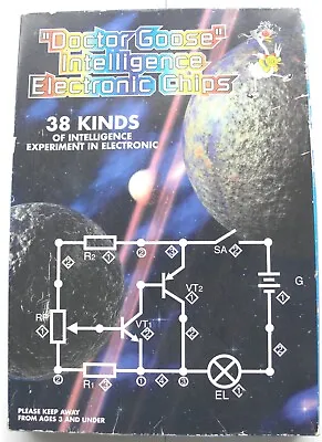 Educational Electronics Kit By Doctor Goose Intelligence Electronic Chips • £10