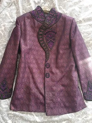 Mens Indian Kurta Blazer Heavy Embroidered Wedding  • £25