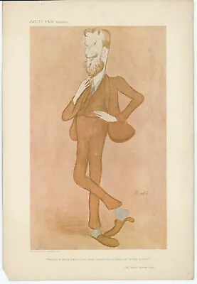 Original Vanity Fair Art Print Of Mr. George Bernard Shaw • £19.99