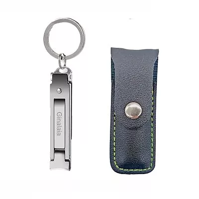 Stainless Steel Portable Nail Cutterï¼ŒGerman Keychain Nail Clipper With File... • $12.75