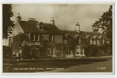 £3.95 • Buy Cree Bridge House Hotel Newton Stewart Dumfries Vintage Real Photo Postcard E3