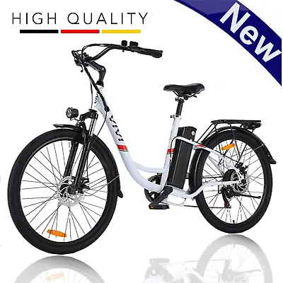 $638.99 • Buy 26'' Electric Bike 500W Mountain Bicycle Commute Adults Ebike 21-Speed 22MPH^USA