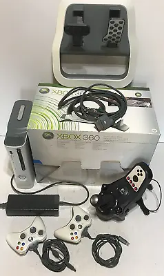 $16.50 • Buy Xbox 360 Console & Misc. Accessories For Parts Tested - Powers Up