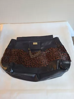 Miche Lisbon Luxe Prima Shell Black Leopard Print  • $35