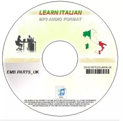 Learn Italian Language Course Listen Repeat Lessons Guide Mp3 Cd • £3.83