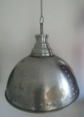 20  Rustic Industrial Factory Vintage Retro Old Style Pendant Light Lamp Shade • £79.95