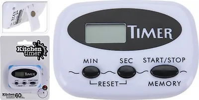 £2.99 • Buy Magnetic Digital Kitchen Timer With Stand Egg Timer Cooking Timer Fridge Magnet