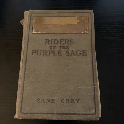$5 • Buy Riders Of The Purple Sage By Zane Grey Illustrated By Duer - Hardcover 1912