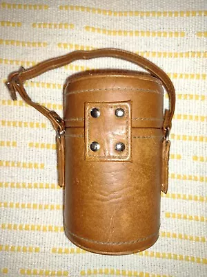 Vintage LEATHER LENSE CASE Beautiful! • $10.99