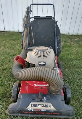 $650 • Buy Craftsman Lawn Vacuum-Chipper-Shredder-Blower 4 In 1 Plus 6.0 HP Briggs Stratton