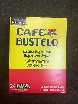 Cafe Bustelo Espresso Style Coffee Keurig K-Cup Pods Dark Roast - 96pk. 4*24pk • $44.99