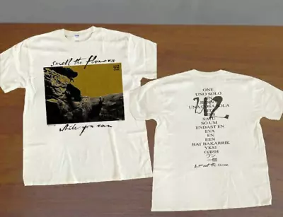 U2 Tour T-Shirt One Smell The Flowers 1992 Tour Concert Rock For Fans • $25.99