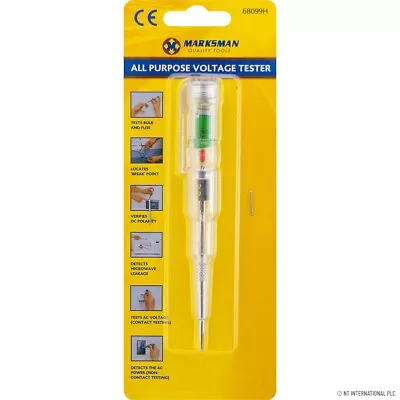 £3.99 • Buy All Weather Water Resistant Electrical Voltage Tester Screwdriver Ac Dc  New
