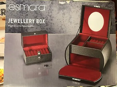 Christmas Gift Esmara Jewellery Box High-quality Faux-leather • £12.95