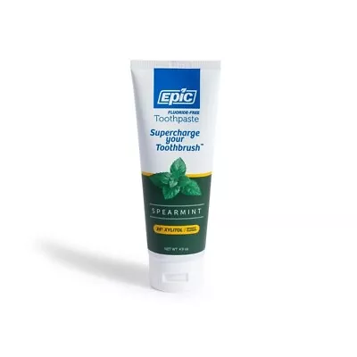 ^ Epic Xylitol Toothpaste Spearmint Non Fluoride 4.9oz • $26.50