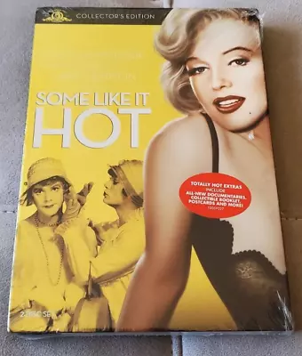 **New/Sealed** Some Like It Hot Collector's Edition Marilyn Monroe W/slip Cover • $3.99