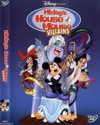 Mickeys House Of Villains (Animated DVD 2002) *Fullscreen*  • $46.82