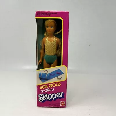 1983 Barbie Sun Gold Malibu Skipper  MATTEL# 1069 • $55