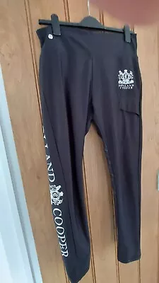 Holland Cooper Riding Leggings BLACK M - Fits 12/14 • £45