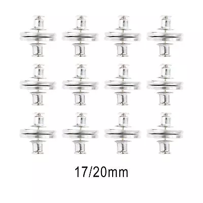 £9.28 • Buy 12x Curtain Magnetic Button Detachable Clasps Snaps Fastener For Clothes