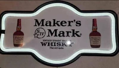 Makers Mark 17  X 10  Sign Illuminated Led Man Cave Sign. • $40