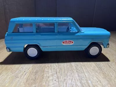 Vintage Tonka Jeep Wagoneer Aqua Blue Used • $24