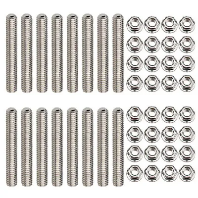 16pcs Stainless Steel Exhaust Manifold Stud Nuts Kit For Ford 4.6 5.4 Liter V8 • $10.99