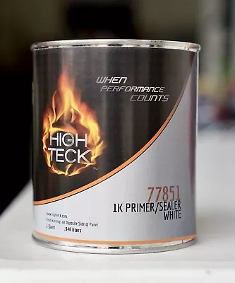 High Teck WHITE  Automotive Primer Sealer 1K Ready-To-Spray Non-Sanding QUART! • $49.99