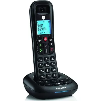 Motorola CD4011 Digital Cordless Telephone With Answering Machine - 1 Handset • $34.95