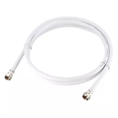 RG6 Coaxial Cable With F Type Male To F Type Male Connectors 1ft-6ft • $25.89