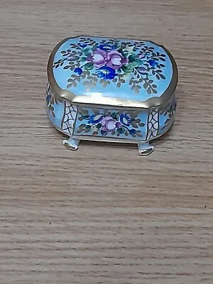 Limoges French Trinket Box  New And MINT CONDITION  • £20