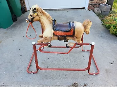 VTG Wonder Horse Gabriel Rocking Kids Ride On Bouncy Spring Toy Works  • $212.50