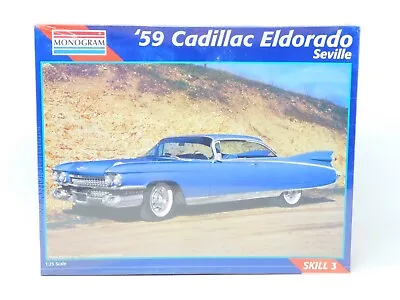 1:25 Scale Revell Monogram Model Car Kit #2463 '59 Cadillac Eldorado Seville  • $59.95