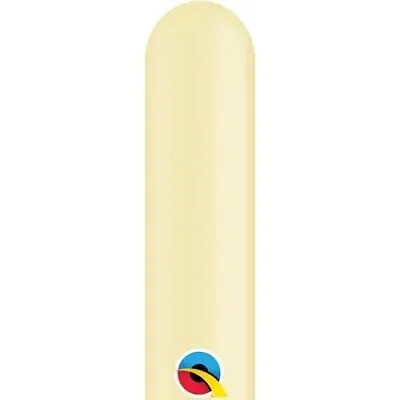 Qualatex 260Q Twister Balloons Ivory Silk 100 Count - Brand New • $13.85