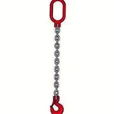 Single Leg Lifting Chain Sling 3.15 Ton Safe Load 1mtr EWL • £38.35