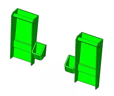 John Deere 245/265 Loader - Weld On Brackets • £165.11