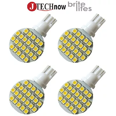 Jtech 4x T10 24 SMD LED Bulb Super Bright Warm White RV Trailer Interior 921 194 • $8.49