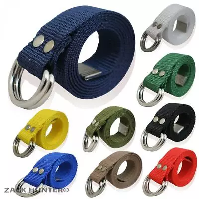 £2.99 • Buy Ladies Nylon Belts Mens Belt Girls Boys Webbing Belt Canvas Look Belt Funky Belt