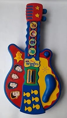 2008 The Wiggles Electronic Play Along Songs & Sounds Musical Guitar Bass Toy • $30