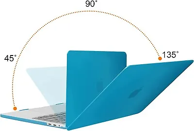 13 Inch Apple MacBook Snap On Case Hard Shell Cover Aqua Blue • $17