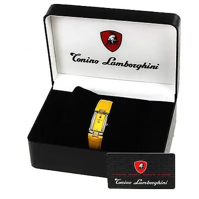 Lamborghini Ladies Watch Swiss Movement With 18 With Diamonds Bnwt En026dl.402 • $595