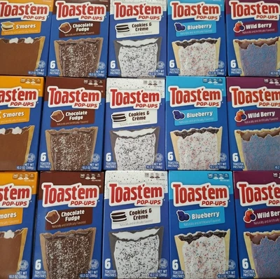 £20 • Buy American Toast Em Ups Pop Tarts Selection Pack YOU CHOOSE 3 BOXES Chocolate New