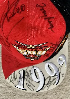 1999 INDY 500 HAT LOADED WITH AUTOGRAPHS!  AMAZING!!  See Photos • $10