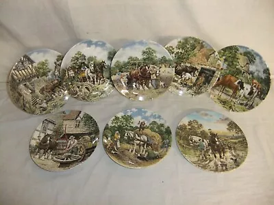 £7.99 • Buy C4 Wedgwood LIFE ON THE FARM Collector Plates, Each With Box & Certificate 8D5B