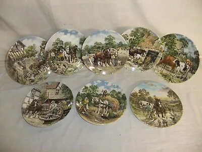 Wedgwood - LIFE ON THE FARM Collector Plates Most With Box & Certificate - 8D5B • £5.99