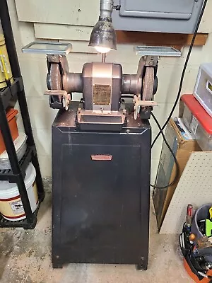 Vintage Craftsman 1/2 HP  Block  6  Bench Grinder 307.19590 Made In USA • $379.95