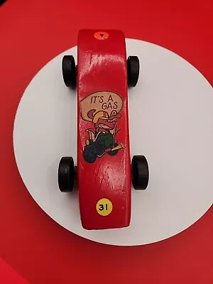 Vintage Cub Scouts Pinewood Derby Race Car  • $18.57