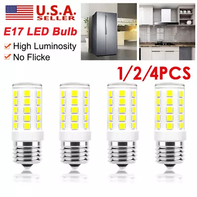 LED E17 Bulb Microwave Oven Light Dimmable 4W Natural White 6000K Light Quality • $6.99